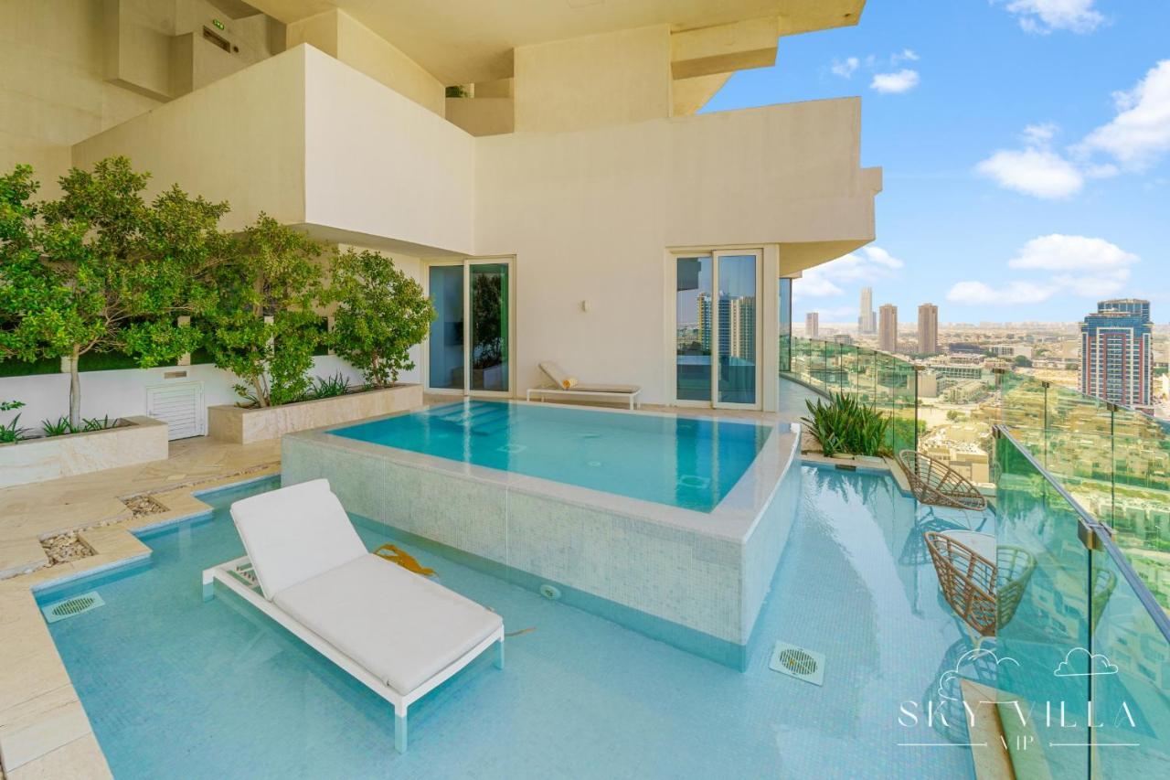 Five Jumeirah Village - Luxury Sky Villa Private Pool Dubaj Kültér fotó