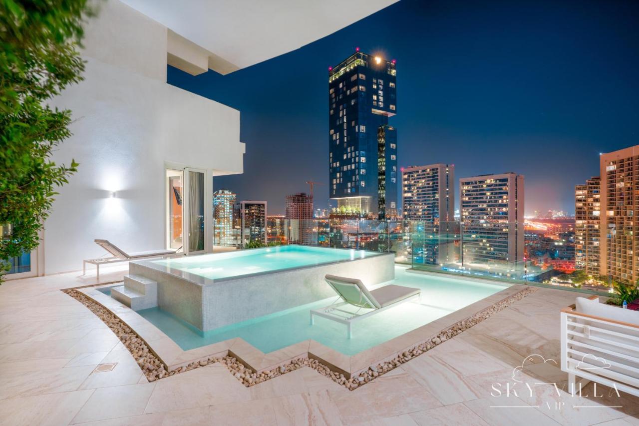 Five Jumeirah Village - Luxury Sky Villa Private Pool Dubaj Kültér fotó