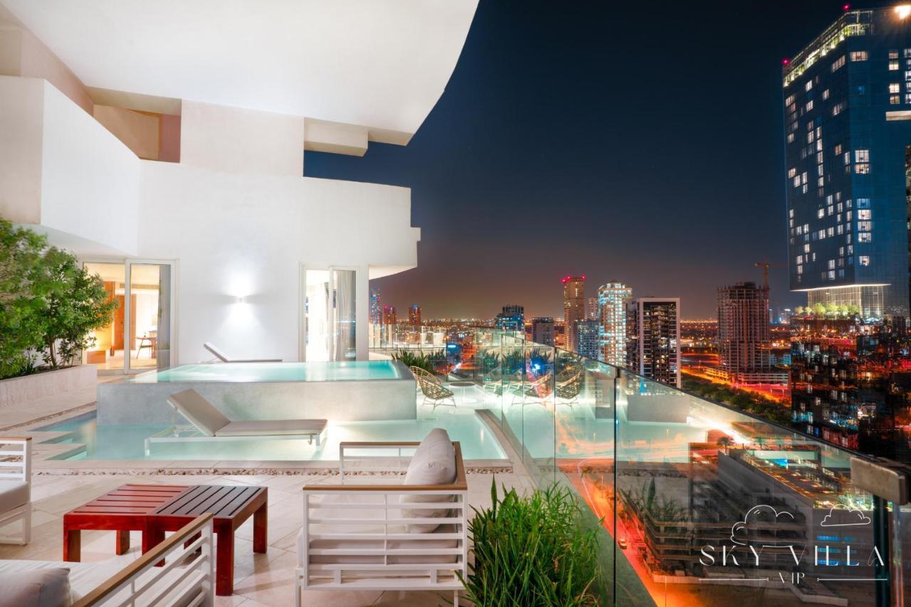 Five Jumeirah Village - Luxury Sky Villa Private Pool Dubaj Kültér fotó