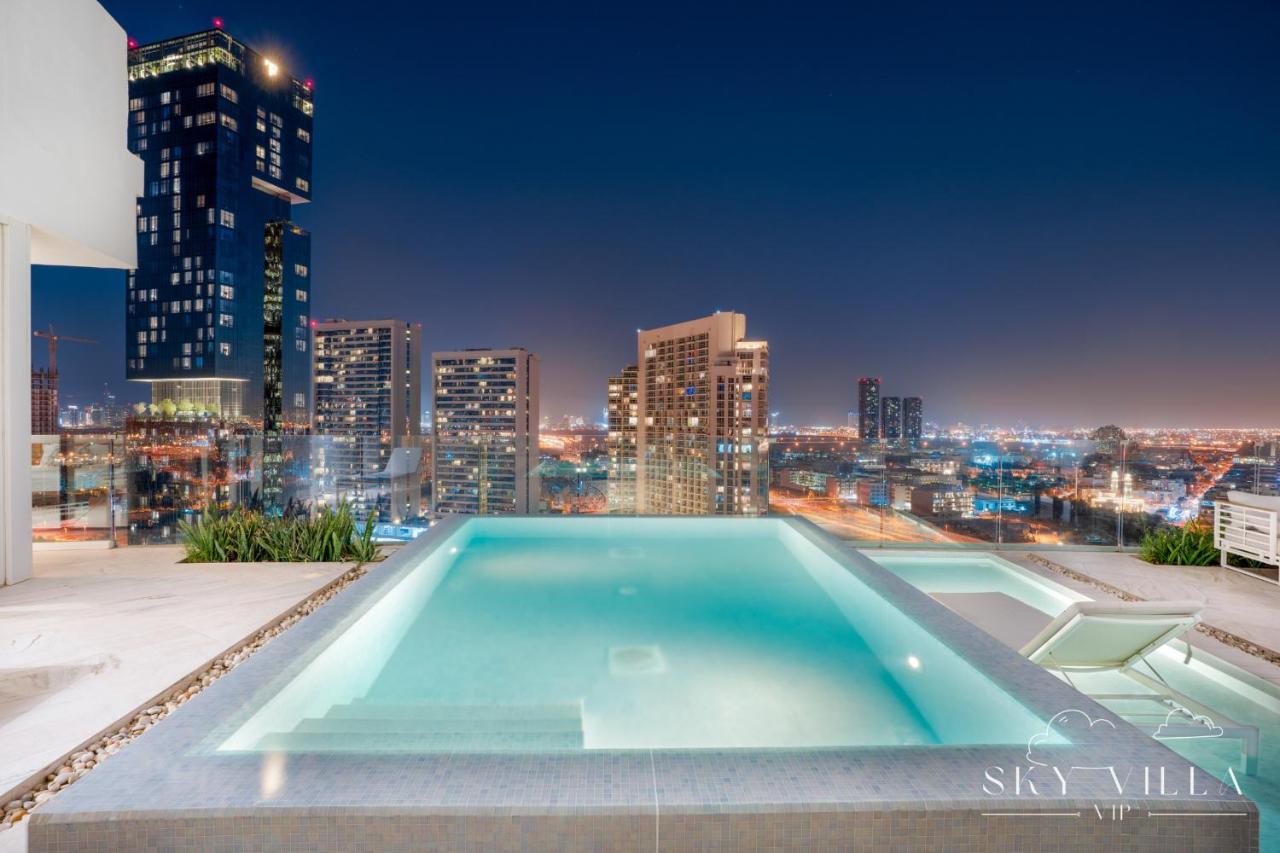 Five Jumeirah Village - Luxury Sky Villa Private Pool Dubaj Kültér fotó